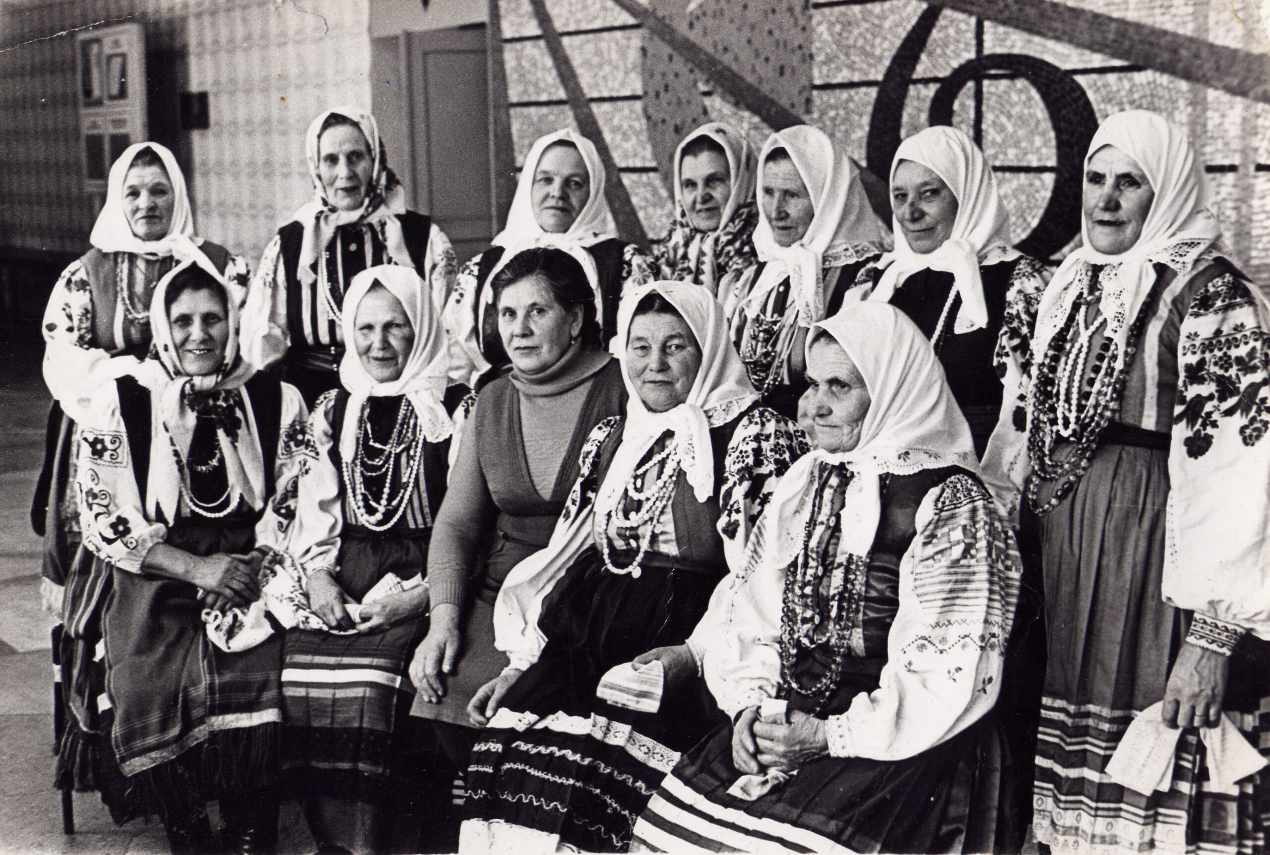 Кустовской фольклорный коллектив 1985 г